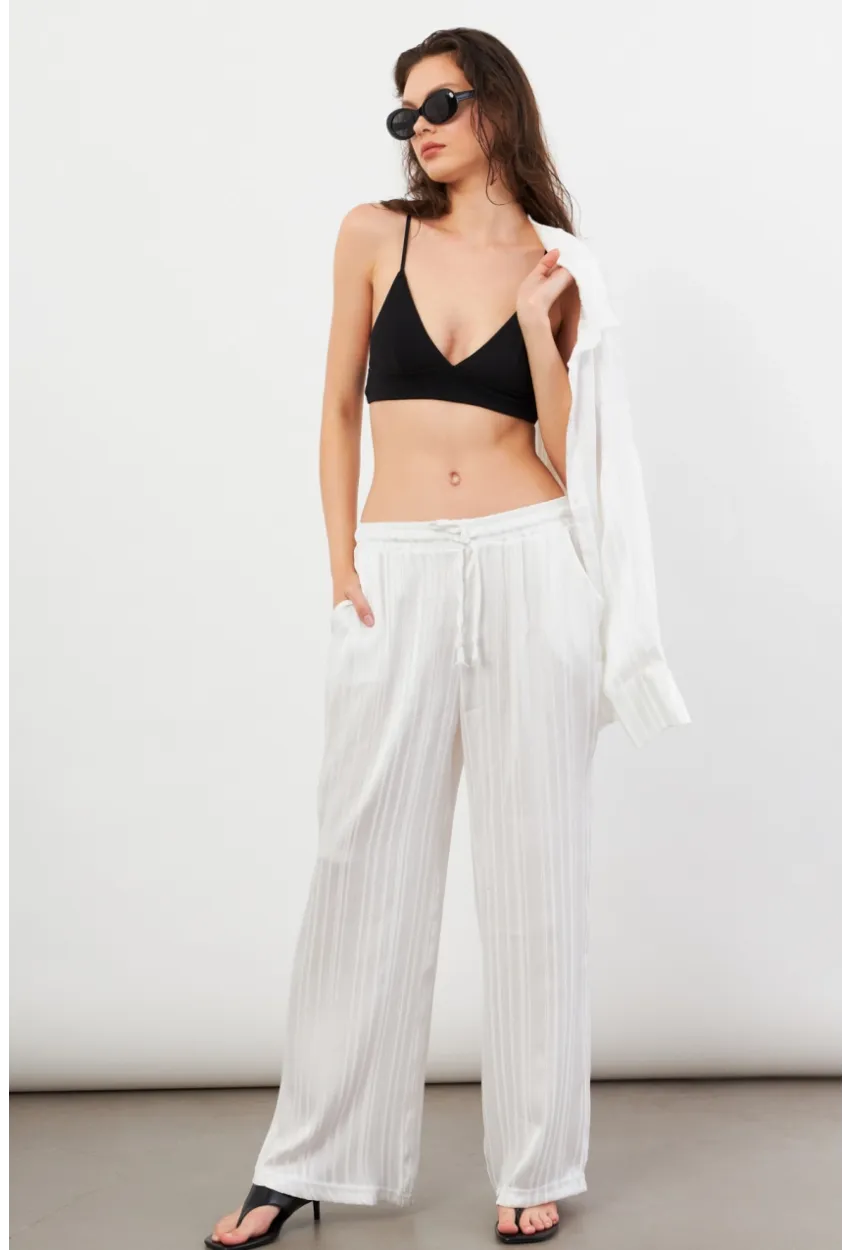 Kadın Beyaz Lizbon Pantolon CAR1185