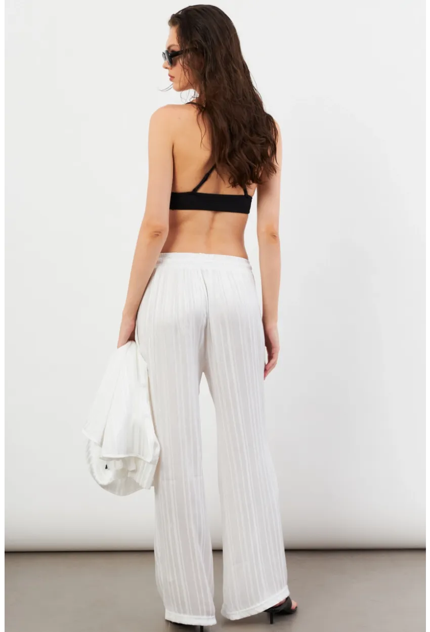 Kadın Beyaz Lizbon Pantolon CAR1185