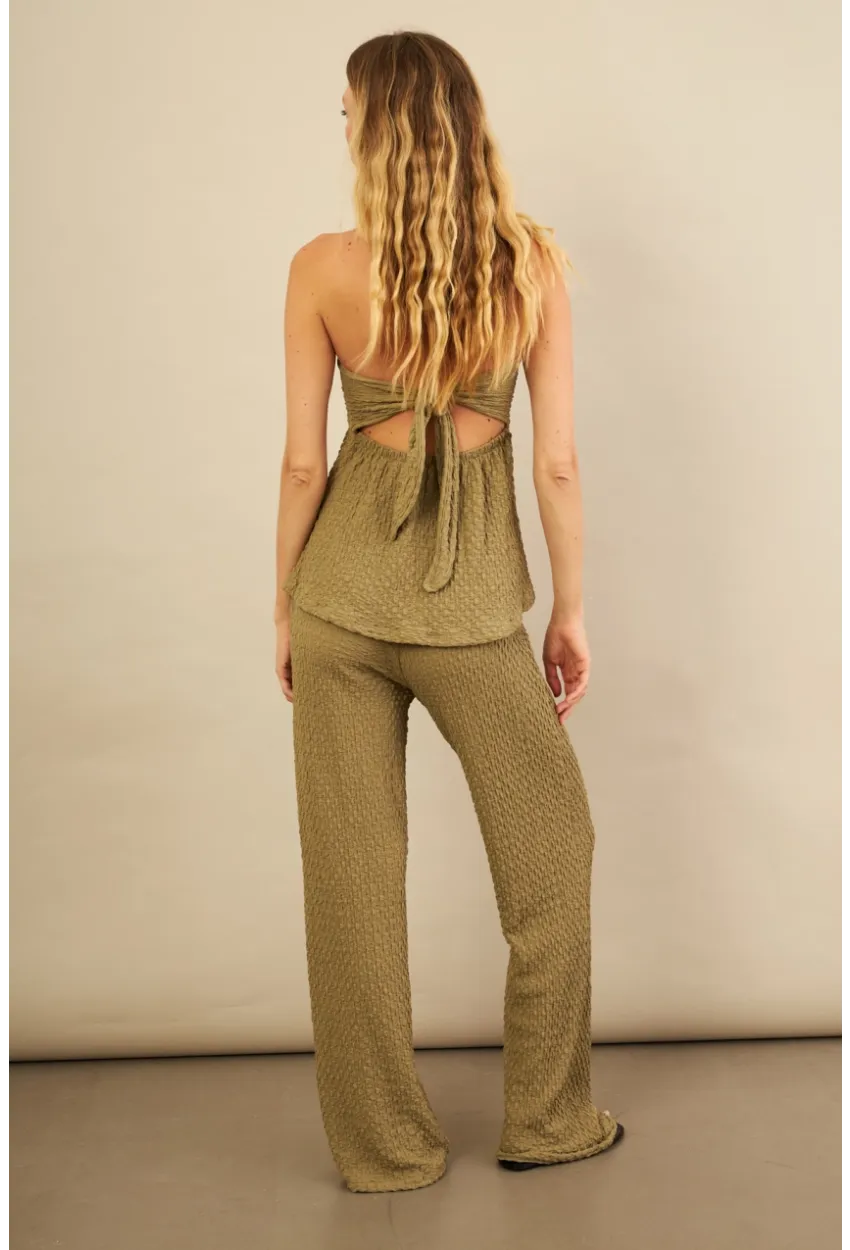 Kadın Çağla Bubble Alt Üst Takım FLU337