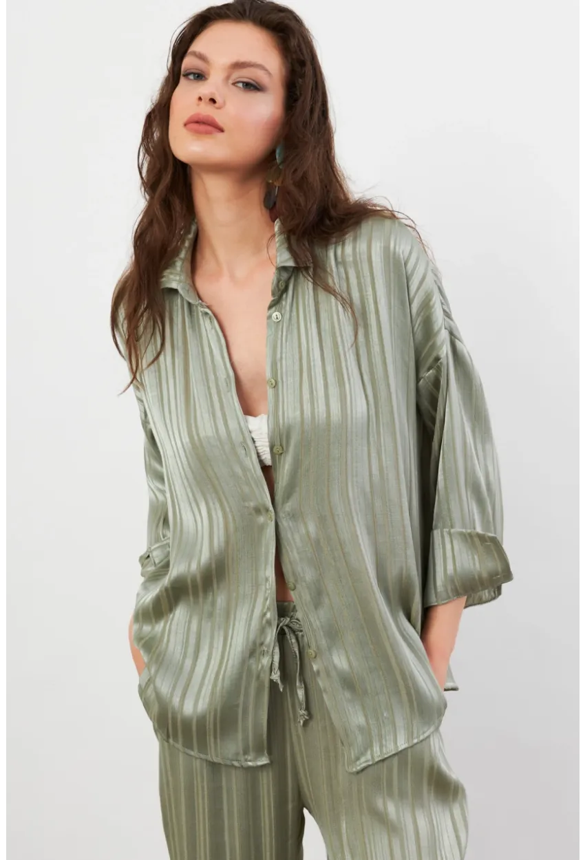 Kadın Çağla Lizbon Gömlek CAR1101-90