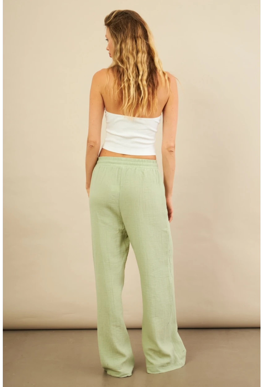 Kadın Çağla Müslin Pantolon FRO1004
