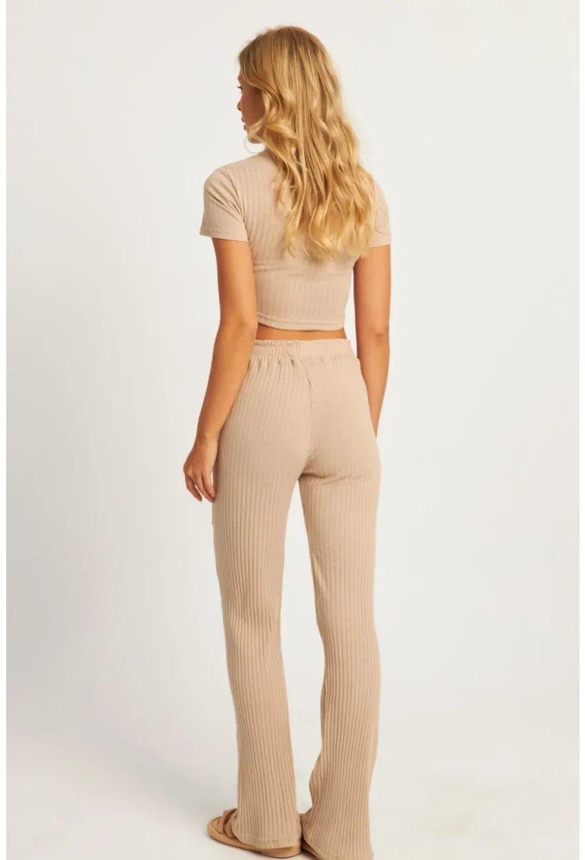 Kadın Camel Pencereli Takım XL2017