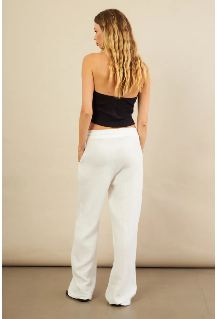 Kadın Ekru Müslin Pantolon FRO1004