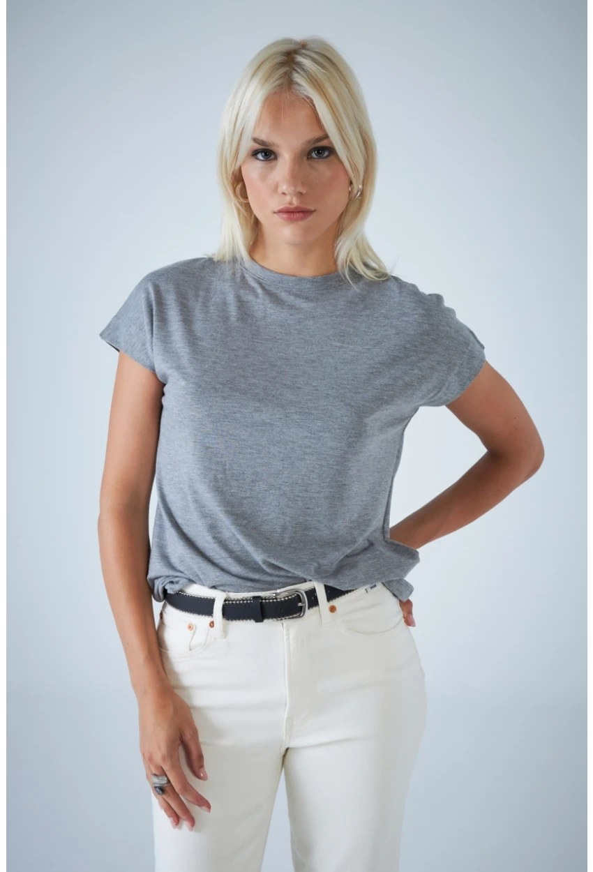 Kadın Gri T-Shirt LPP1313