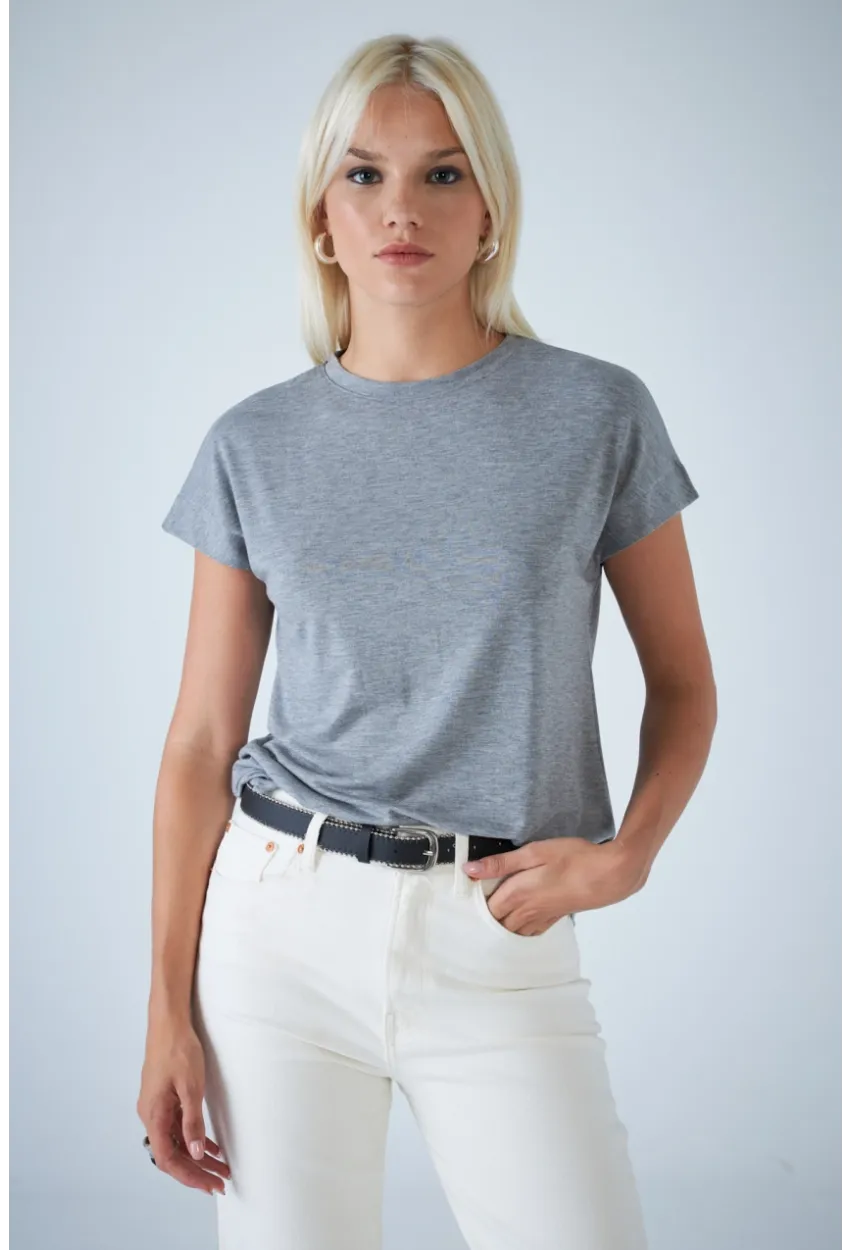 Kadın Gri T-Shirt LPP1313