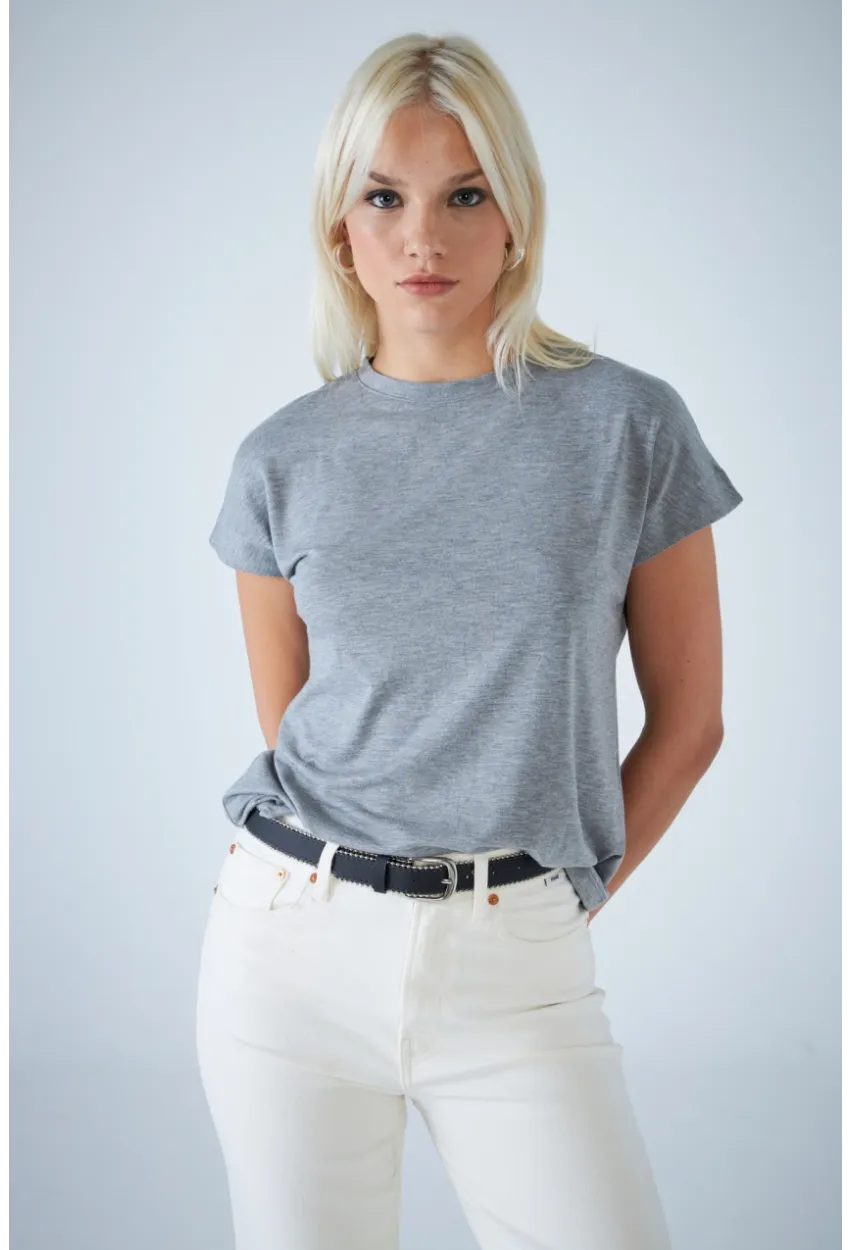 Kadın Gri T-Shirt LPP1313