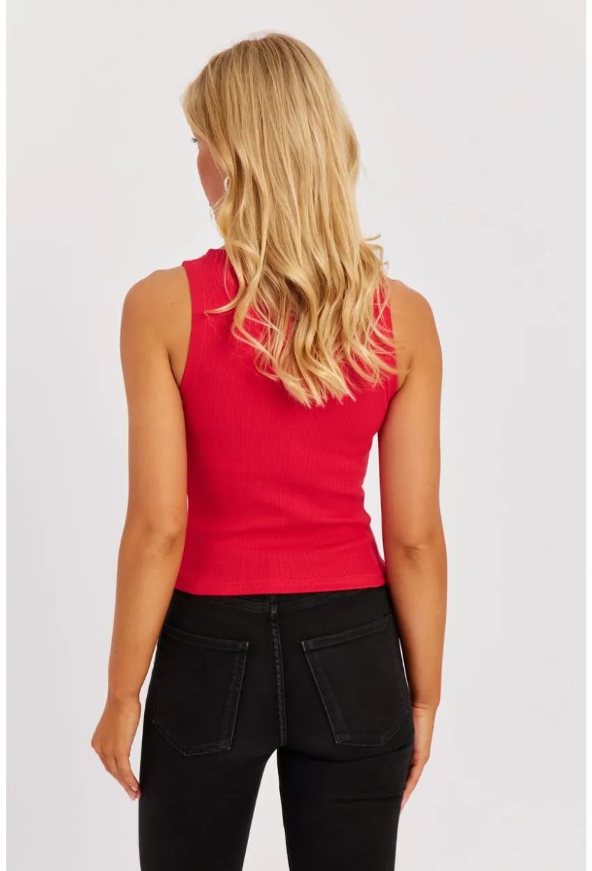 Kadın Kırmızı Patlı Kaşkorse Bluz MK02