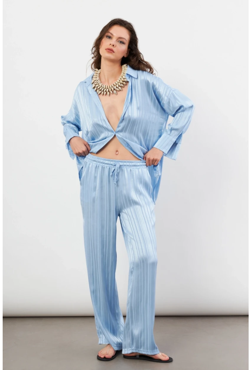 Kadın Mavi Lizbon Pantolon CAR1185