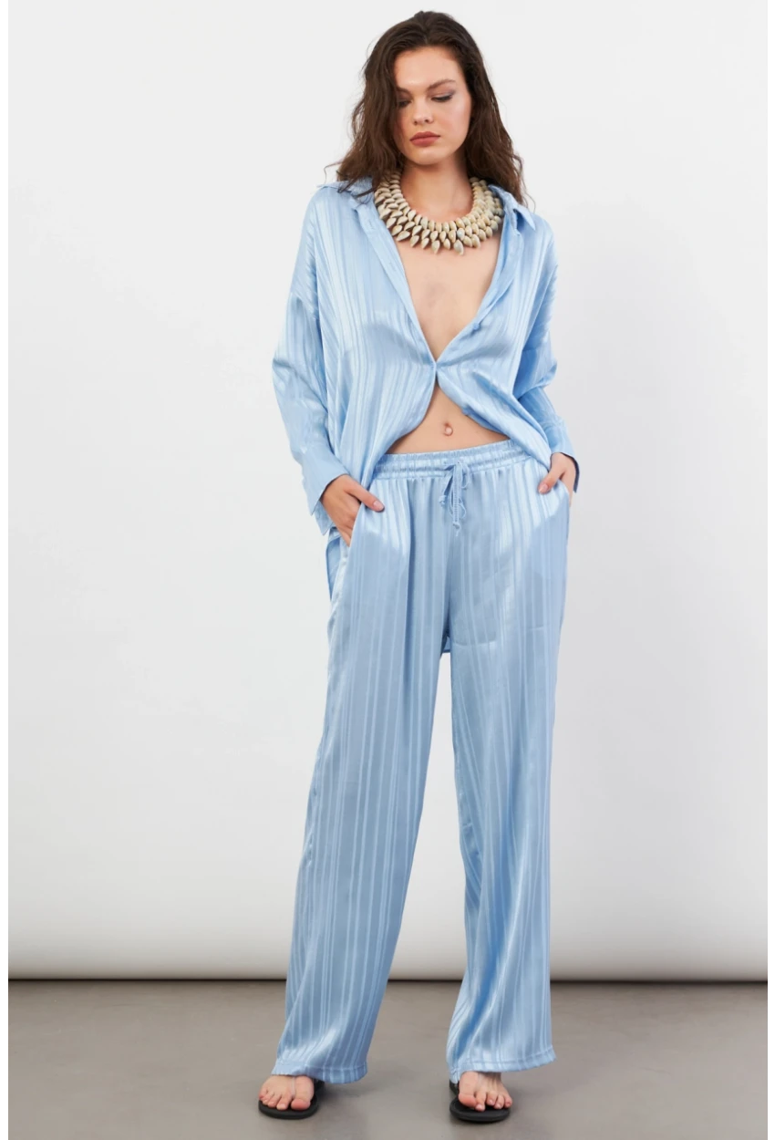 Kadın Mavi Lizbon Pantolon CAR1185