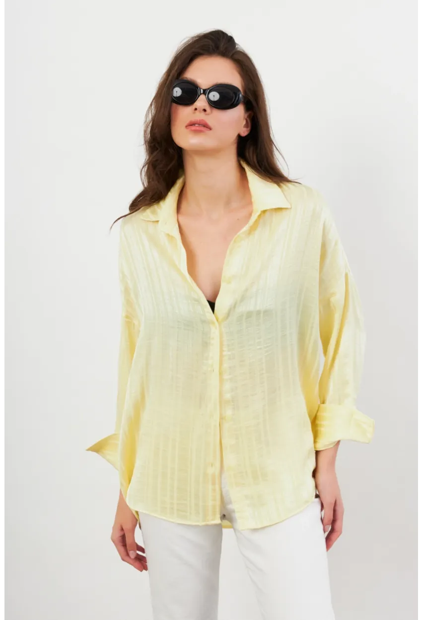 Kadın Sarı Lizbon Gömlek CAR1101-90