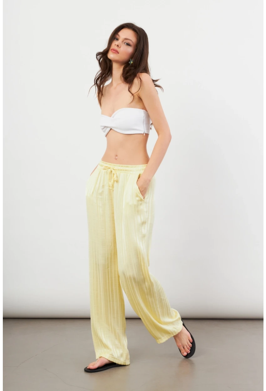 Kadın Sarı Lizbon Pantolon CAR1185
