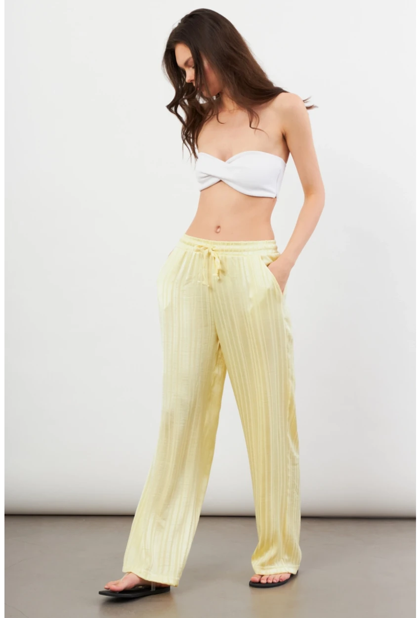 Kadın Sarı Lizbon Pantolon CAR1185