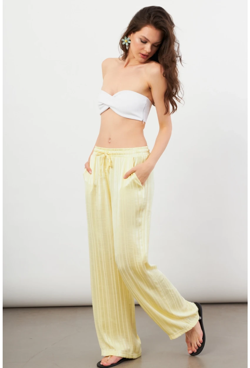Kadın Sarı Lizbon Pantolon CAR1185