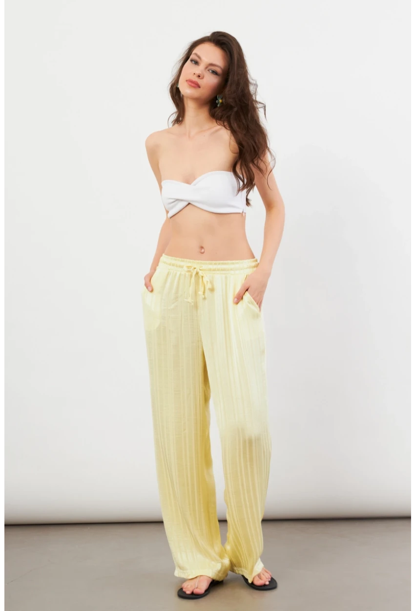 Kadın Sarı Lizbon Pantolon CAR1185