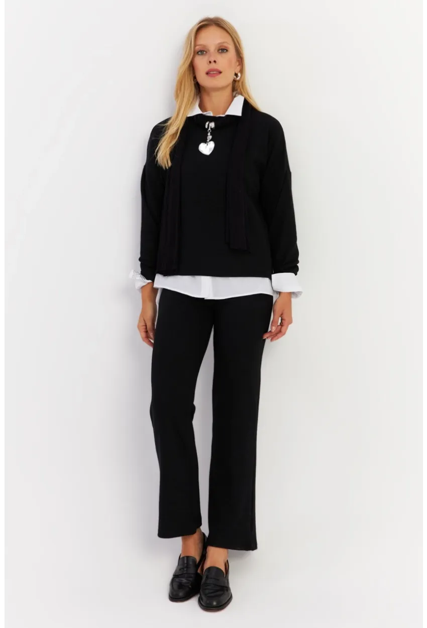 Kadın Siyah Alt Üst Takım YLE19