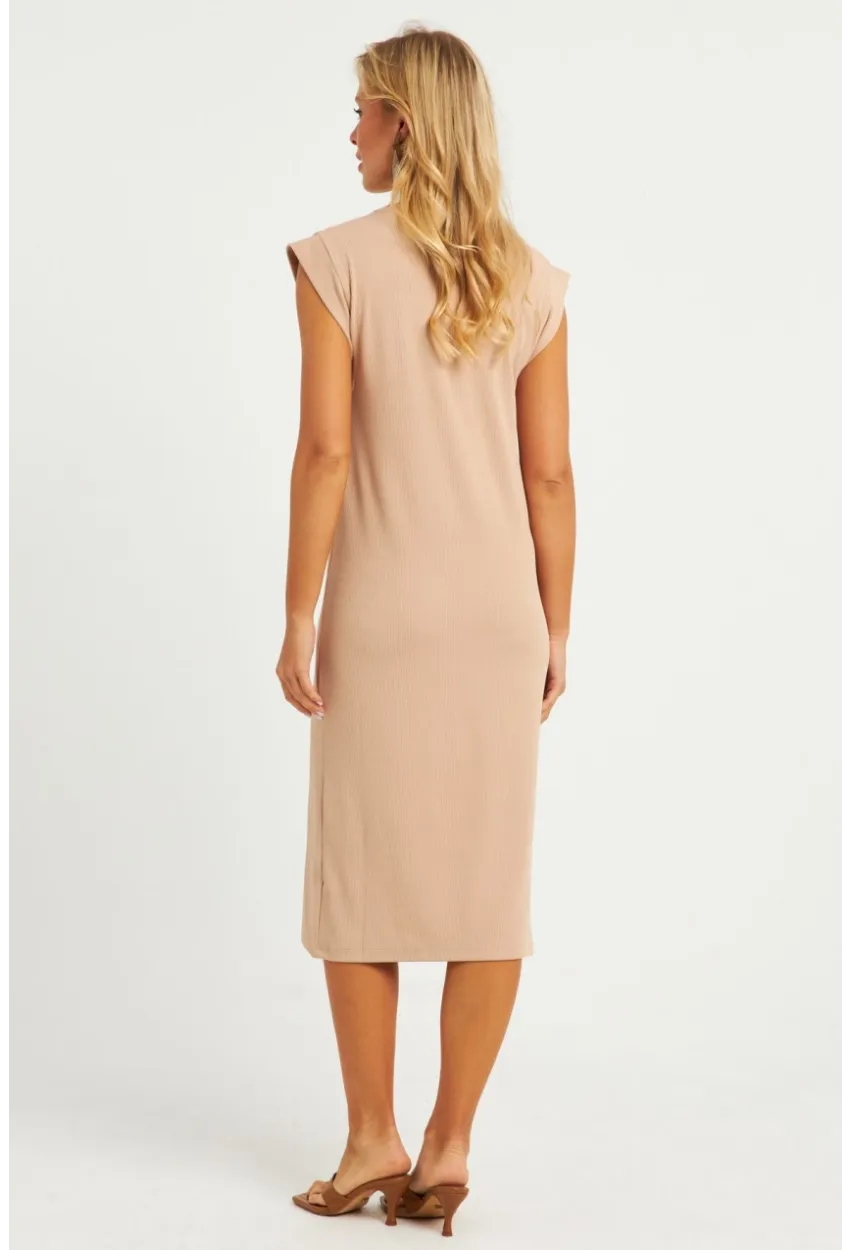 Kadın Taş Basic Midi Elbise DMR279