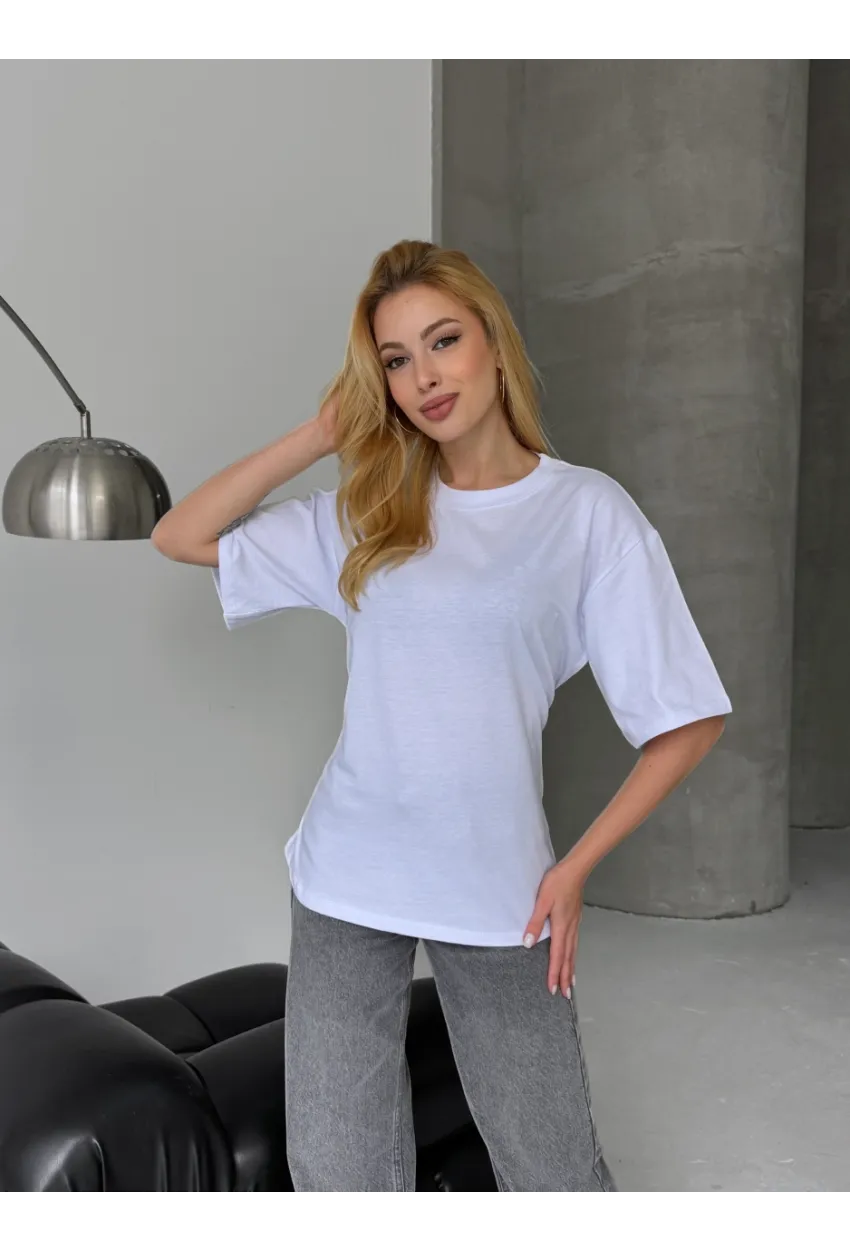 Arka Bağcıklı Belden Oturtmalı T-shirt