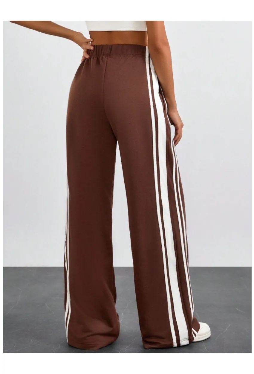 İki İplik Şerit Detay Eşofman Altı