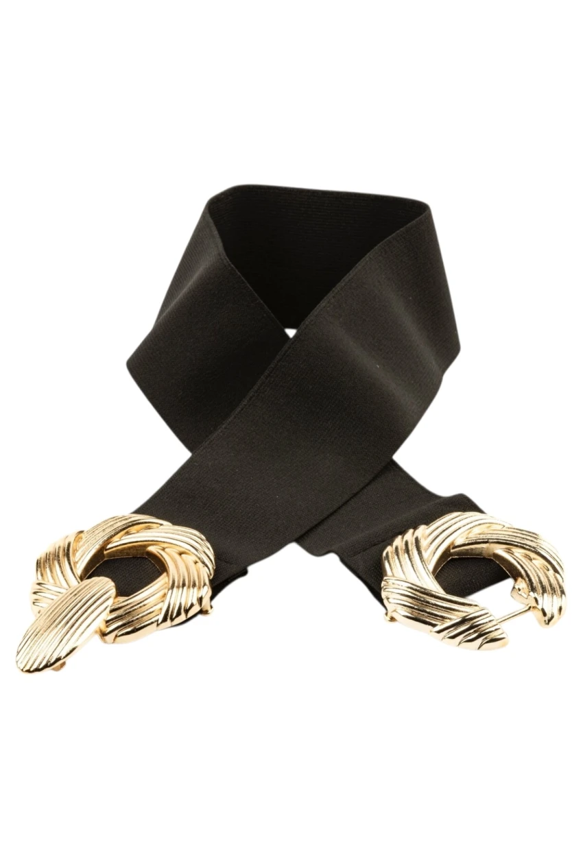 Kadın Burgu Tokalı Lastikli Kemer