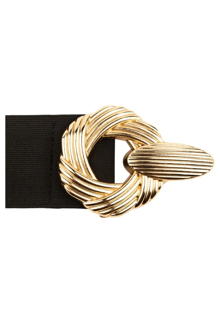 Kadın Burgu Tokalı Lastikli Kemer