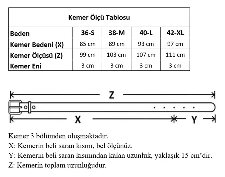 Kadın Desenli Yuvarlak Tokalı Siyah Kadın Kemeri