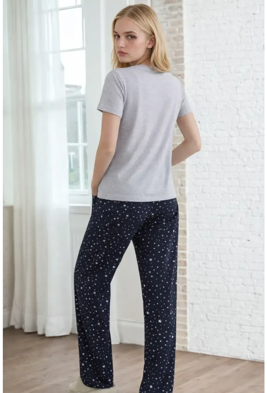 Kısa Kollu Konfor Pijama Takımı