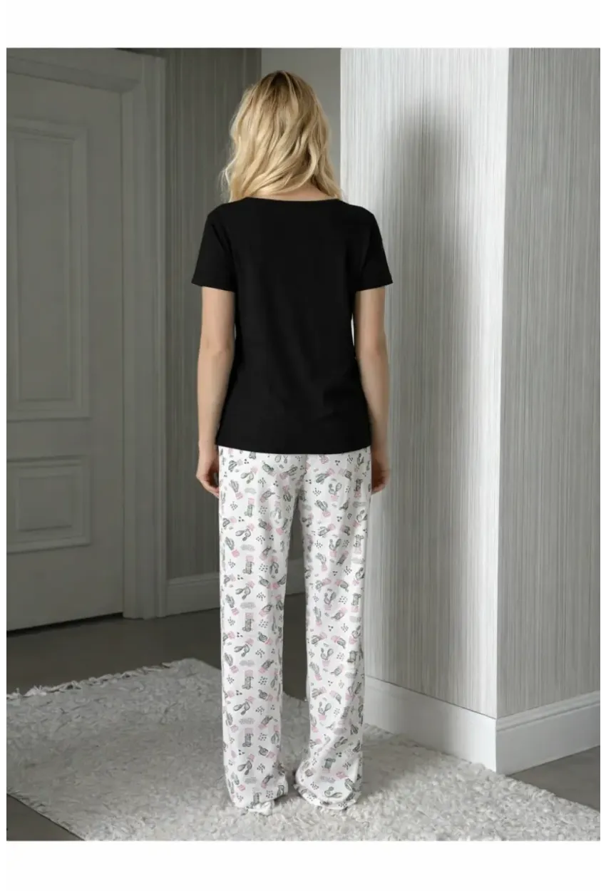 Kısa Kollu Konfor Pijama Takımı