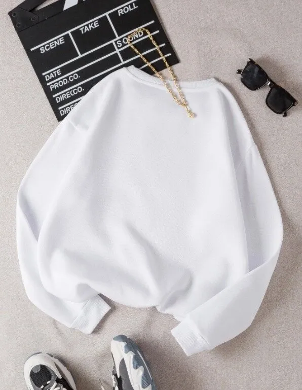 Positive Energy Sweatshirt Beyaz