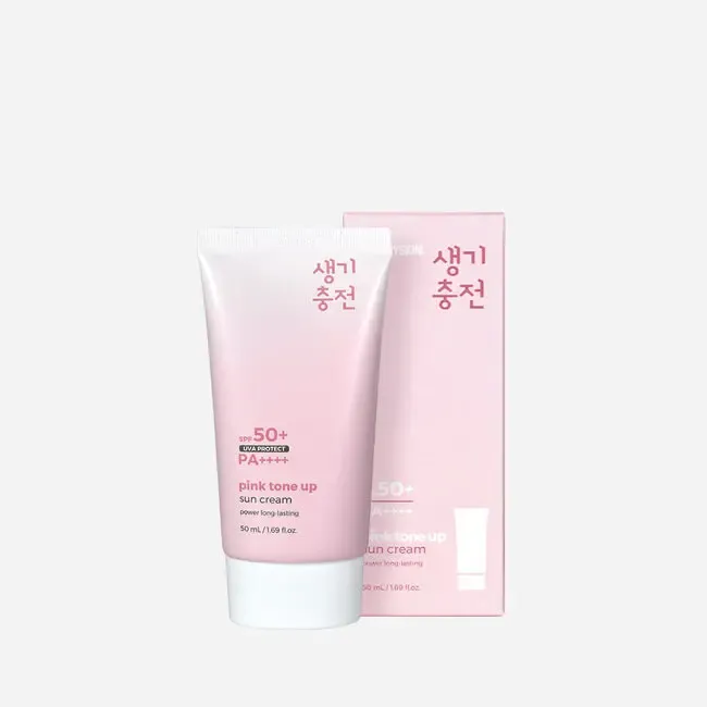 PRETTYSKIN Pink Tone Up Sun Cream SPF50+ PA++++ 50 ml | Pembe Tone Up Etkili Aydınlatıcı Güneş Kremi