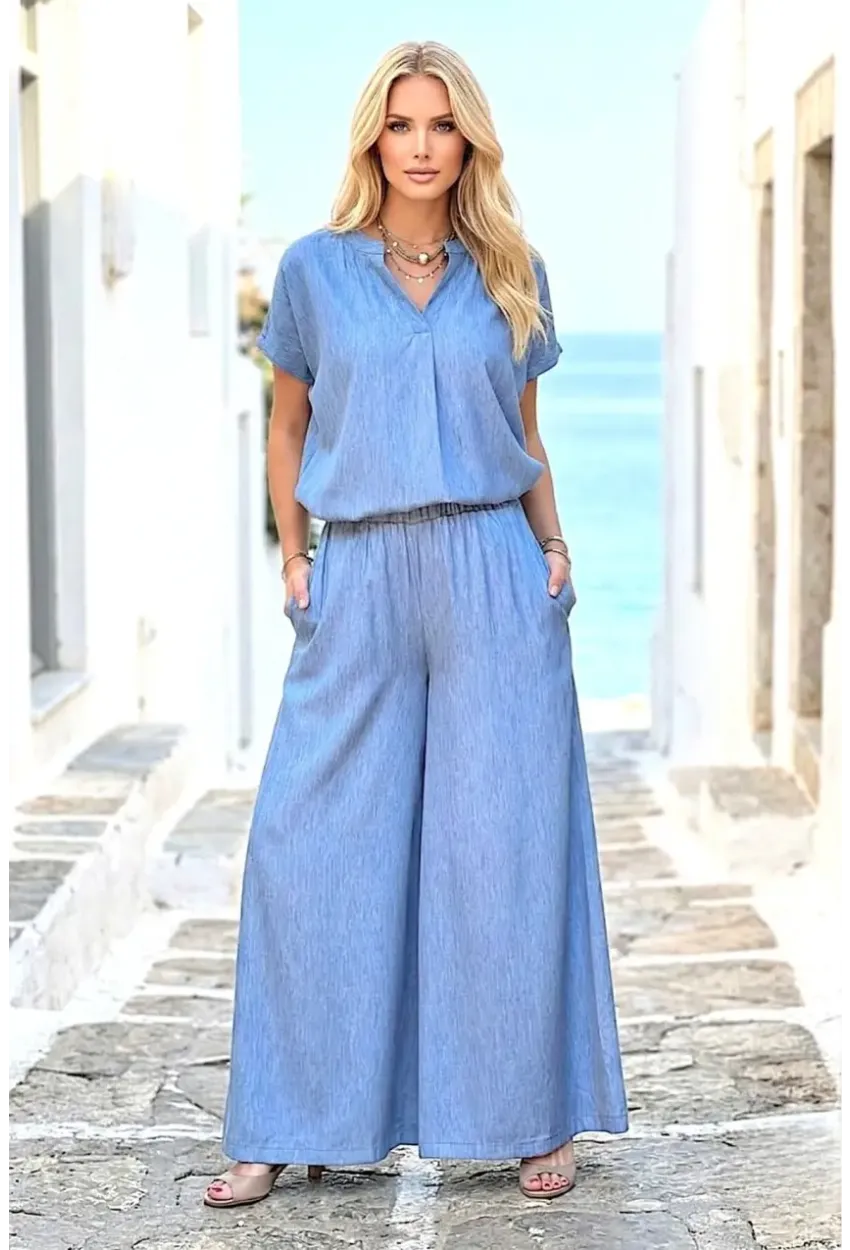 Yarım Kol Tensel Kumaş Alt Üst Takım