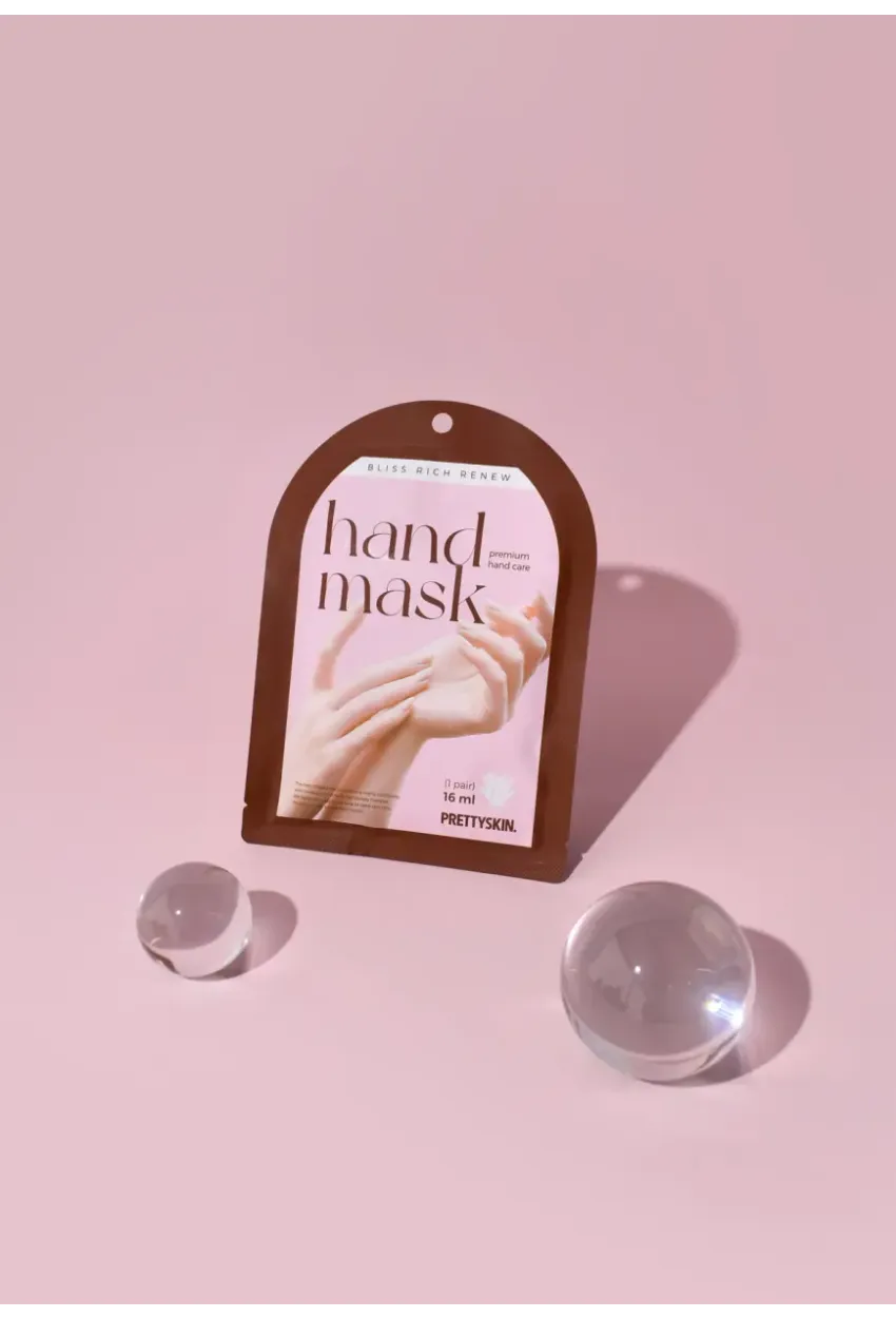 PRETTYSKIN Bliss Rich Renew Hand Mask 16 ml | Nemlendirici El Bakım Maskesi 3lü Set