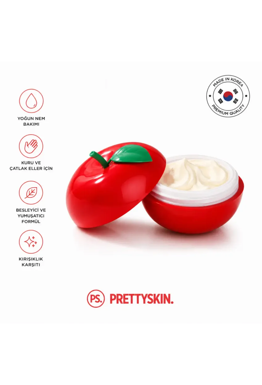 PS PRETTYSKIN ELMA EL KREMİ 35 gr | Nemlendirici Elma Özlü El Kremi