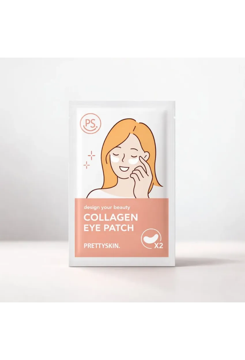 PS PRETTYSKIN Collagen Eye Patch  | Kolajen Göz Altı Maskesi 5li Set