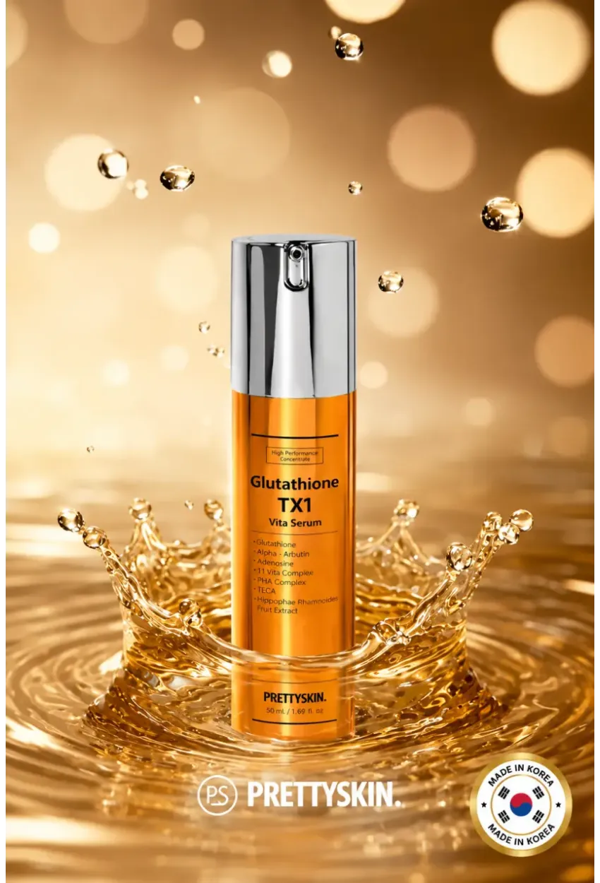 PS PRETTYSKIN Glutathione TX1 Vita Serum 50 ml | Aydınlatıcı ve Leke Karşıtı Cilt Serumu