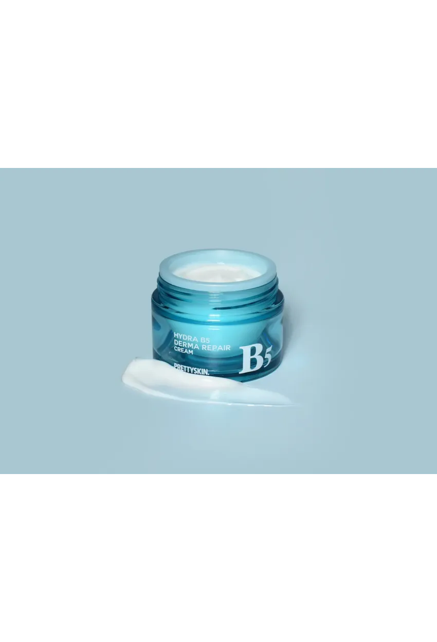PS PRETTYSKIN Hydra B5 Derma Repair Cream & B5 Max Serum & B5 Oil Control Sun Cream SPF50+