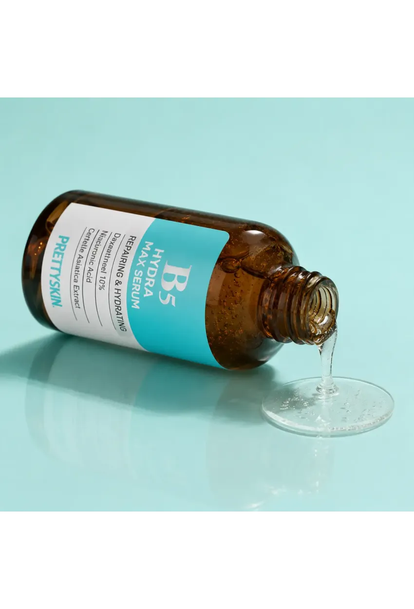 PS PRETTYSKIN Hydra B5 Max Serum 50 ml | Niacinamide %10 & Panthenol %10 Nemlendirici Leke Karşıtı Yüz Serumu