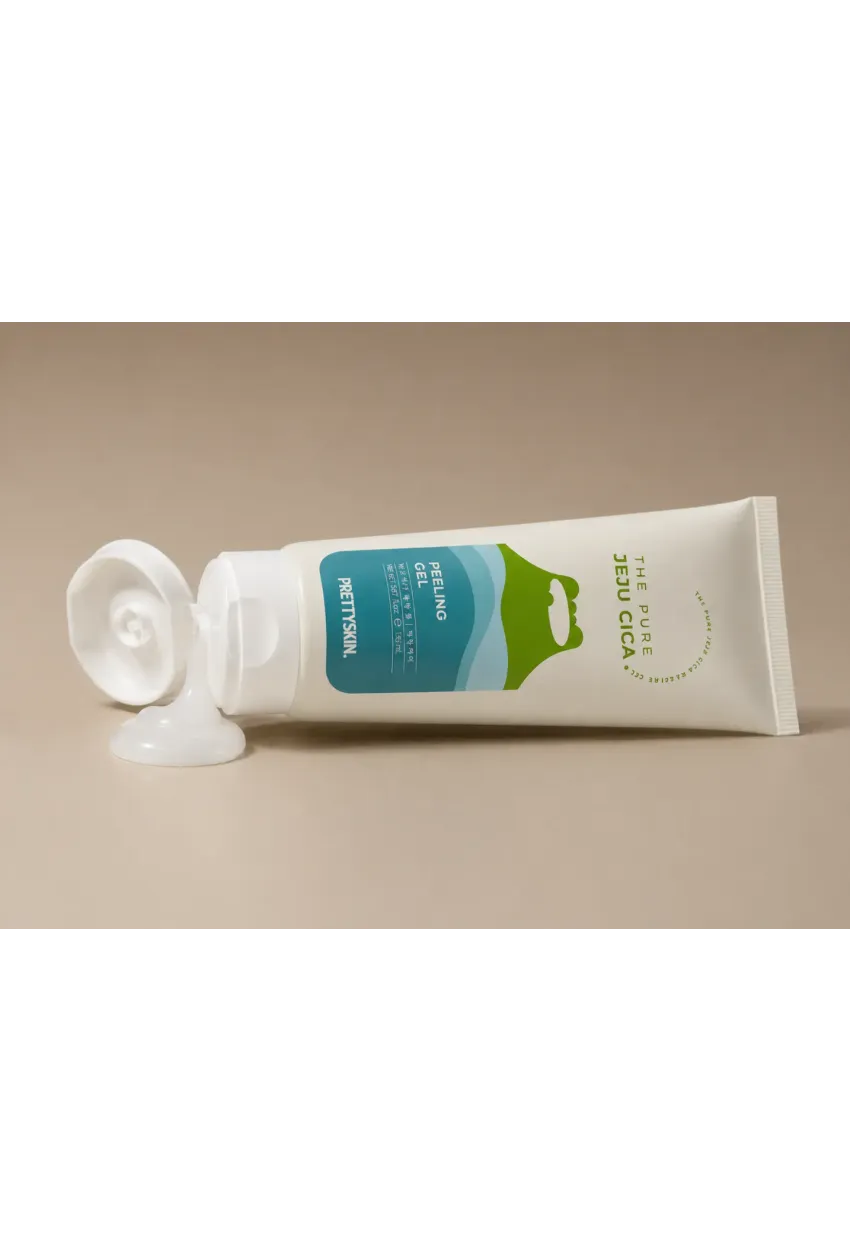 PS PRETTYSKIN Jeju Cica Peeling Gel – Hassas ve Yağlı Ciltler İçin Yatıştırıcı Peeling 150ml