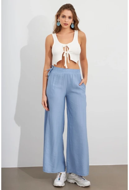 Kadın Bebe Mavi Pantolon MPC304