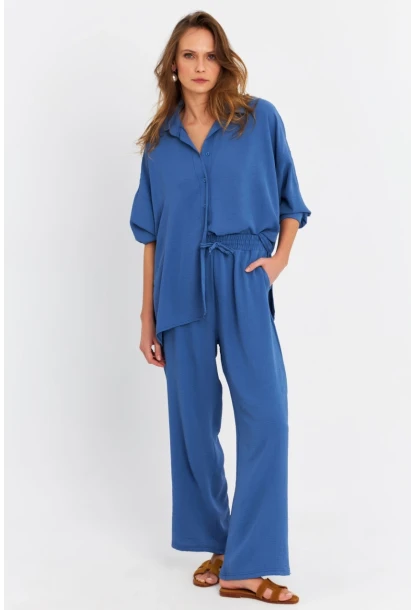 Kadın İndigo Basic Alt-Üst Pantolon Takım MRU6931