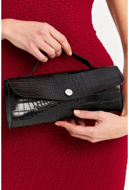 Kadın Siyah El Çantası BE713