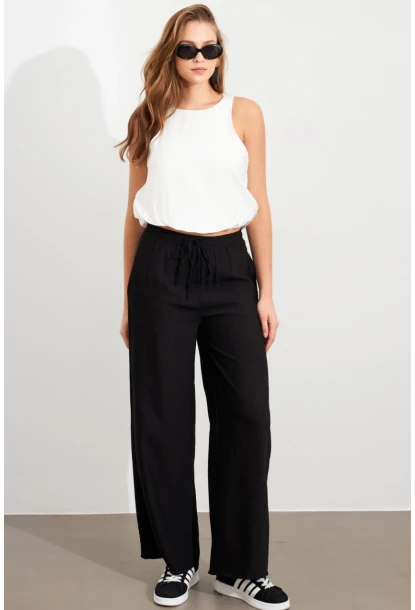 Kadın Siyah Pantolon MPC304