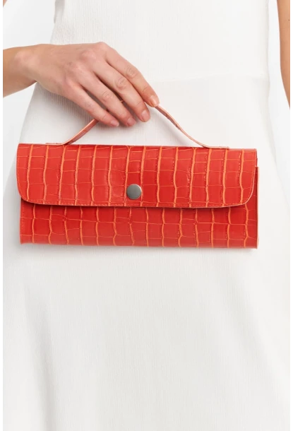 Kadın Turuncu El Çantası BE713