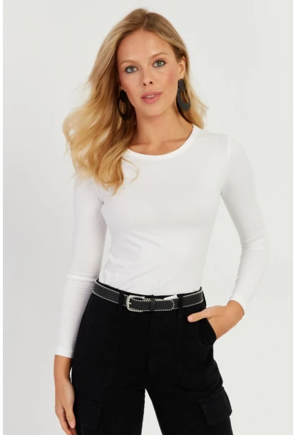 Kadın Beyaz Bluz LPP1253