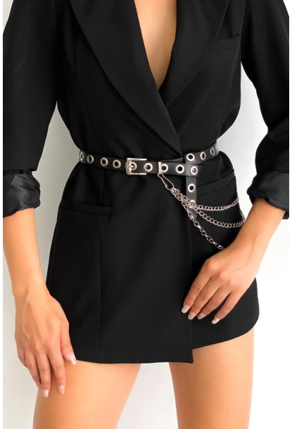 Kadın  Kuşgözlü Zincirli Kemer BE633