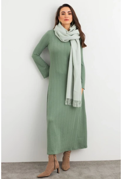 Kadın Mint Basic Maxi Elbise MTF30