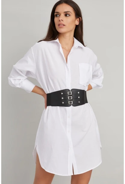 Kadın Siyah Ayarlanabilir Kemer BE513