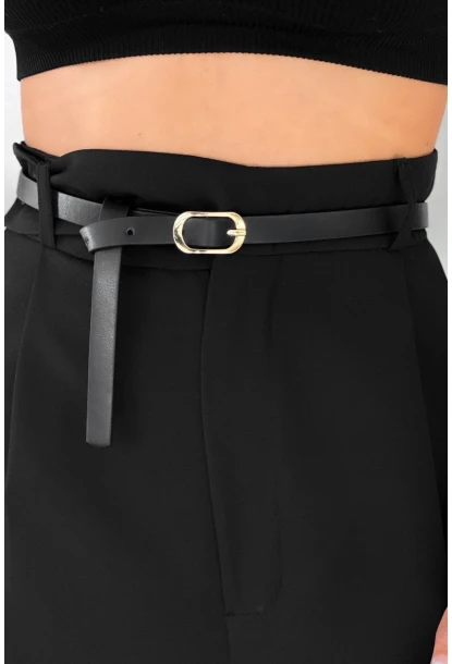 Kadın Siyah Kemer BE662