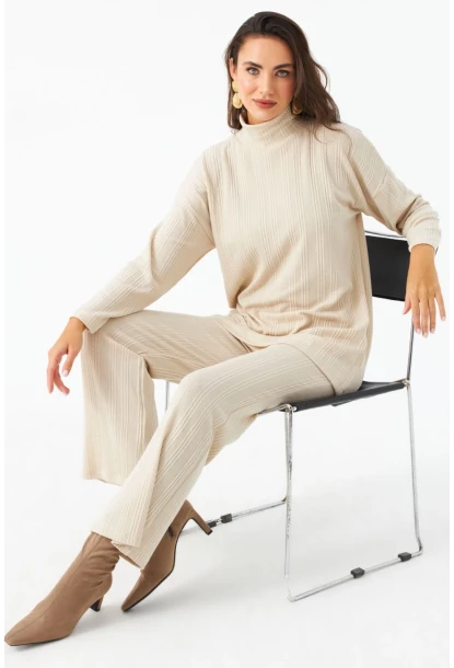 Kadın Taş Alt Üst Pantolon Takım MTF28