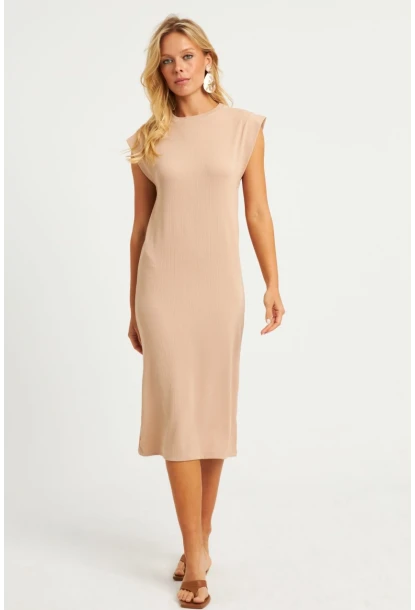 Kadın Taş Basic Midi Elbise DMR279