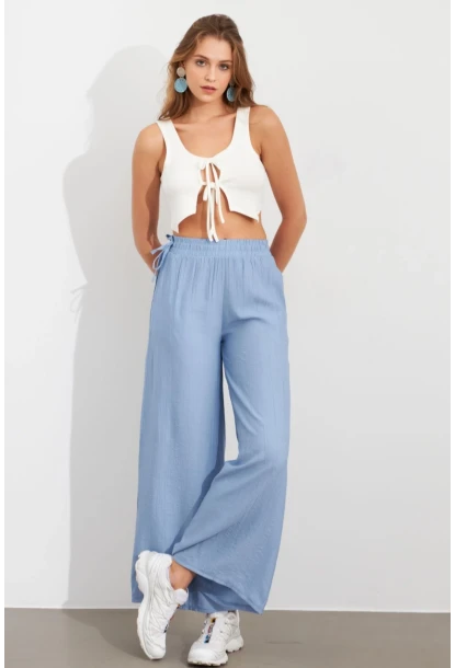 Kadın Bebe Mavi Pantolon MPC304